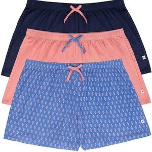 Jane and Bleecker 3 Pack Sleep Short in Multiple Colors - size large